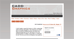 Desktop Screenshot of caddgraphics.com