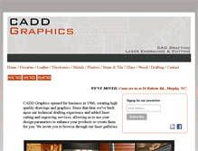 Tablet Screenshot of caddgraphics.com